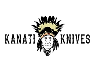 Kanati Knives logo design by SteveQ