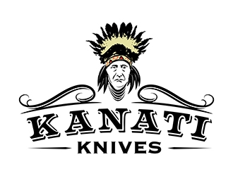 Kanati Knives logo design by SteveQ