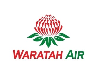 Waratah Air logo design by ruki