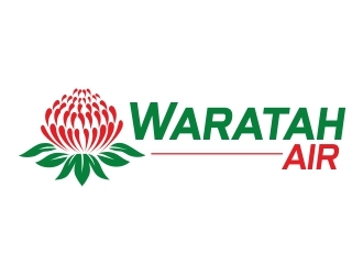 Waratah Air logo design by ruki