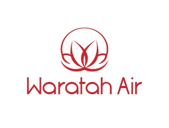 Waratah Air logo design by createdesigns