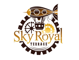 Sky Royal Terrace logo design by DreamLogoDesign