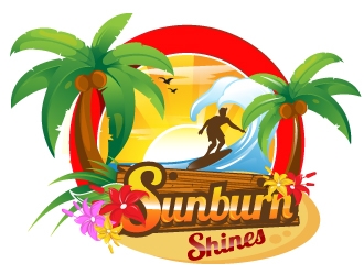 Sunburn Shines logo design by Suvendu