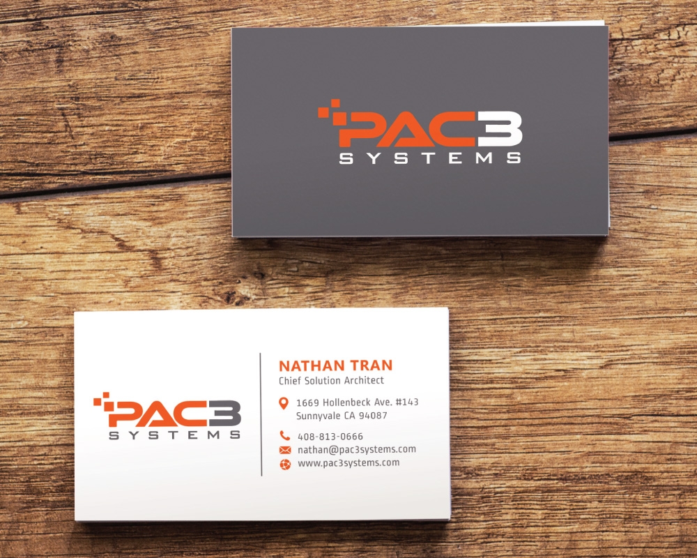 PAC3 Systems logo design by Boomstudioz