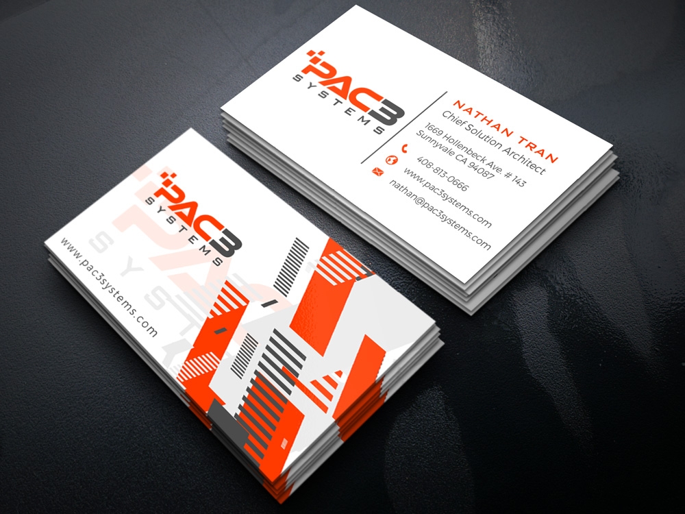 PAC3 Systems logo design by Gelotine