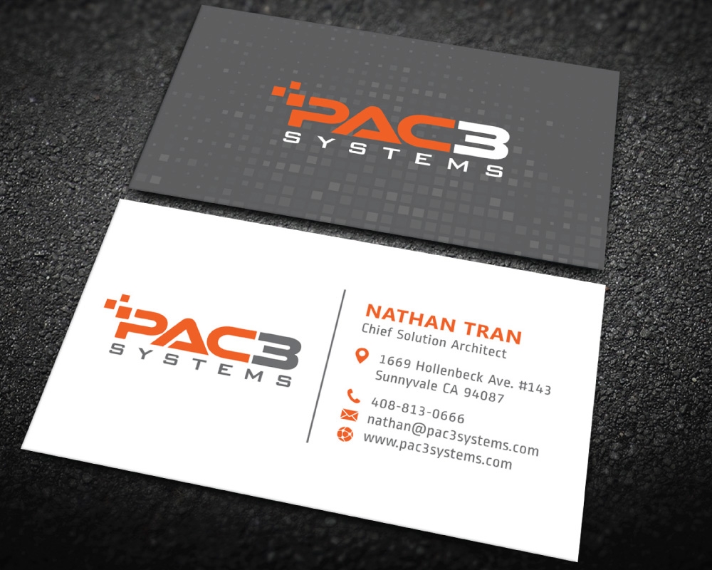 PAC3 Systems logo design by Boomstudioz