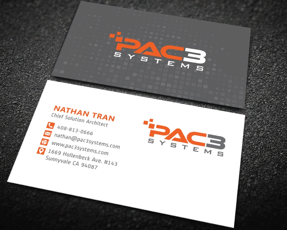 PAC3 Systems logo design by Boomstudioz