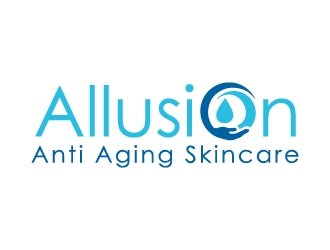 Allusion Anti Aging Skincare logo design by createdesigns