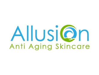 Allusion Anti Aging Skincare logo design by createdesigns
