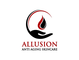 Allusion Anti Aging Skincare logo design by Creativeminds