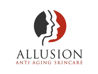 Allusion Anti Aging Skincare logo design by createdesigns