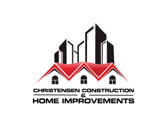 Christensen Construction & Home Improvements logo design by Greenlight