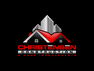 Christensen Construction & Home Improvements logo design by pencilhand
