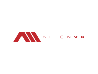 AlignVR logo design by hwkomp