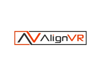 AlignVR logo design by jishu