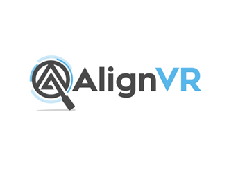 AlignVR logo design by megalogos