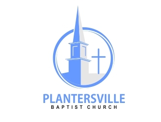 Plantersville Baptist Church logo design by TMOX