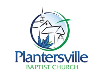 Plantersville Baptist Church logo design by moomoo