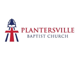 Plantersville Baptist Church logo design by createdesigns