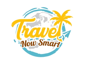 Travel Now Smart logo design by MarkindDesign