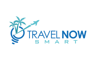 Travel Now Smart logo design by YONK