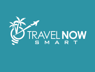 Travel Now Smart logo design by YONK