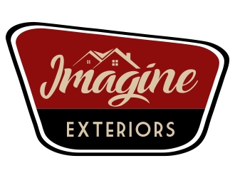 Imagine Exteriors   logo design by cikiyunn