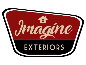 Imagine Exteriors   logo design by cikiyunn