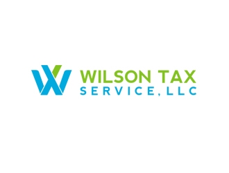 Wilson Tax Service, LLC logo design by Kebrra
