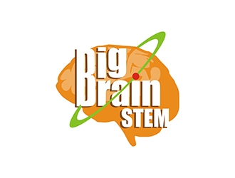 Big BrainSTEM logo design by gitzart