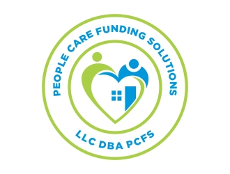 People Care Funding Solutions, LLC DBA PCFS logo design by cikiyunn
