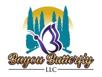 Bayou Butterfly, LLC logo design by logoviral