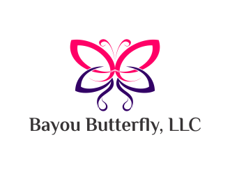 Bayou Butterfly, LLC logo design by rykos