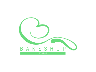 Bakeshop Studio logo design by hwkomp