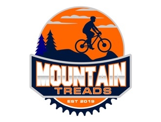 Mountain Treads logo design by rizuki