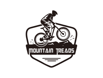Mountain Treads logo design by ROSHTEIN