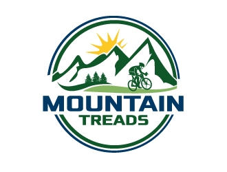 Mountain Treads logo design - 48hourslogo.com