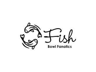 fish bowl fanatics logo design by ROSHTEIN