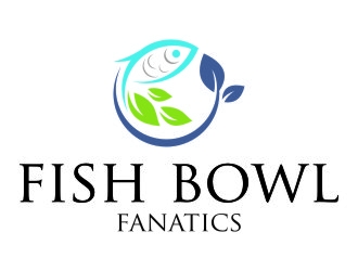fish bowl fanatics logo design by jetzu