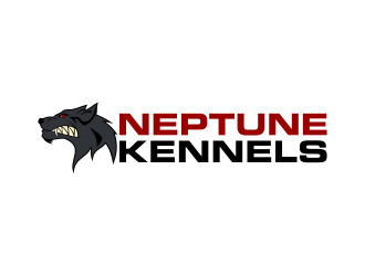 Neptune Kennels  logo design by Kruger