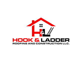 Hook & Ladder Roofing and Construction LLC. logo design by alby