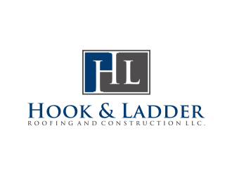 Hook & Ladder Roofing and Construction LLC. logo design by nurul_rizkon