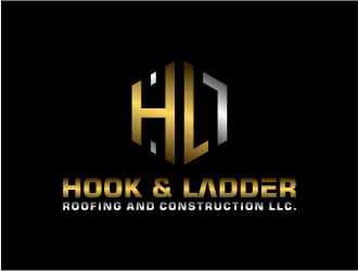 Hook & Ladder Roofing and Construction LLC. logo design by meliodas