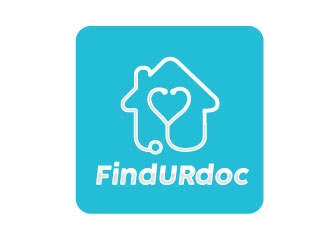 FindURdoc logo design by Conception
