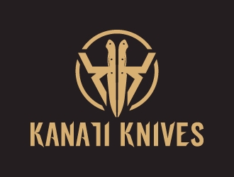 Kanati Knives logo design by jaize