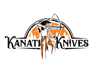 Kanati Knives logo design by DreamLogoDesign