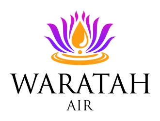 Waratah Air logo design by jetzu