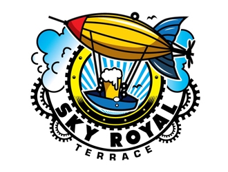 Sky Royal Terrace logo design by gogo