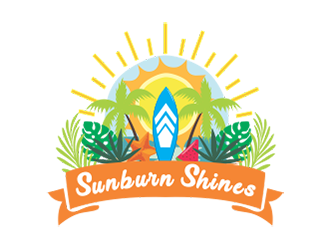 Sunburn Shines logo design by tam-tam