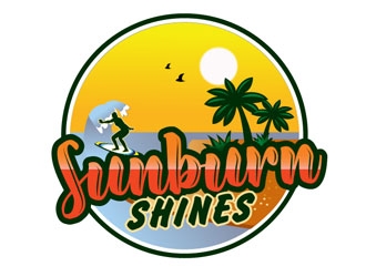 Sunburn Shines logo design by frontrunner